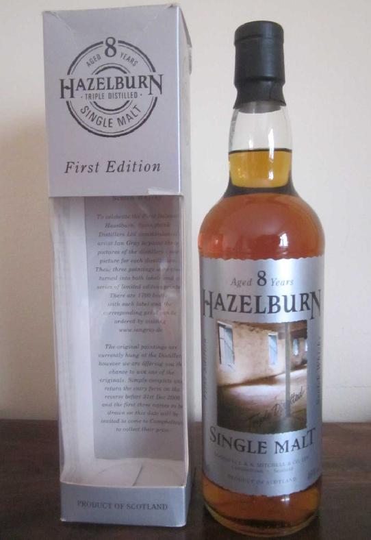 Hazelburn 8 First Edition (Malzboden)